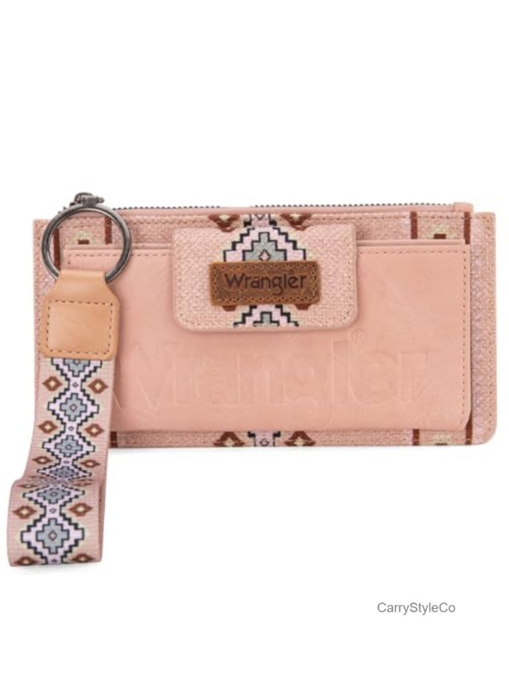 Wrangler Wristlet Wallet with RFID Blocking Boho Clutch